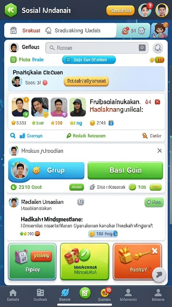 Tampilan antarmuka yang ramah pengguna.