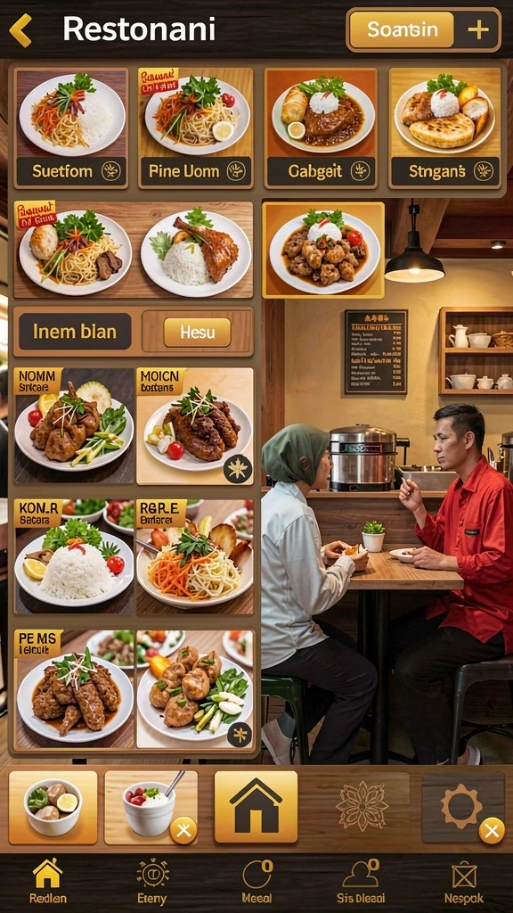 Karakter unik yang bisa dipilih sesuai preferensi pemain.