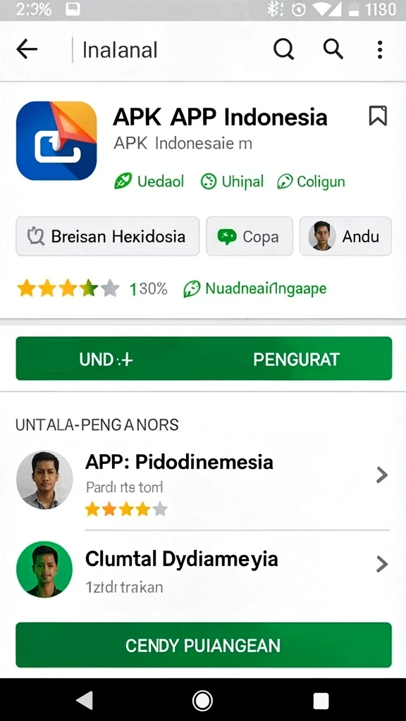 Tampilan antarmuka yang menarik dan mudah digunakan.