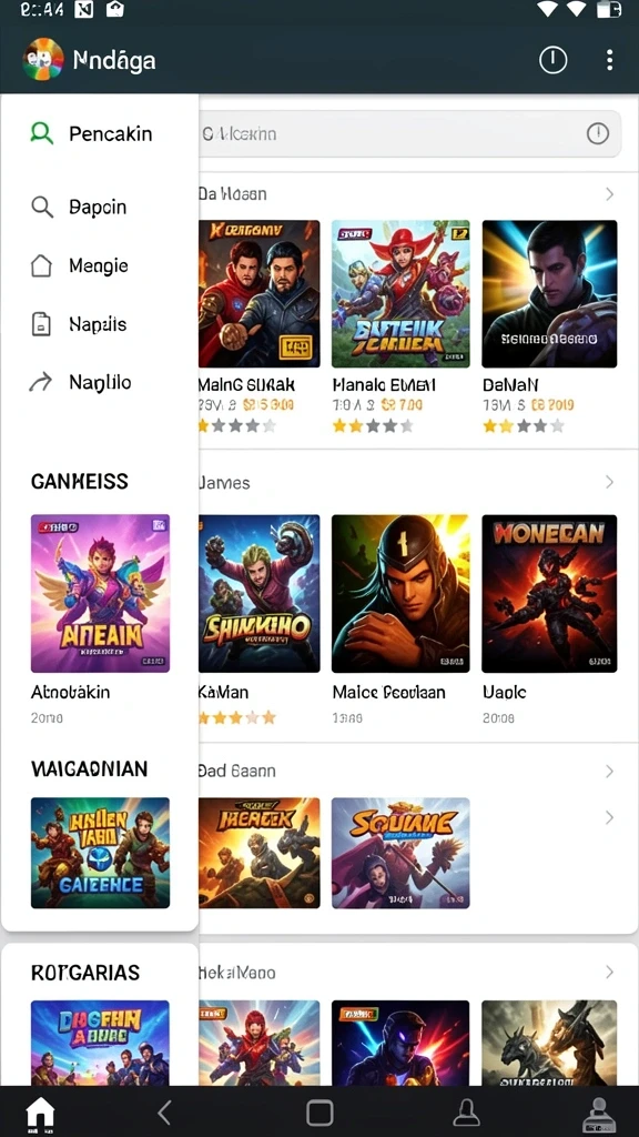 Tampilan grafis yang memukau dan detail.