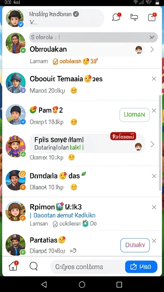 Tampilan antarmuka yang intuitif dan menarik.