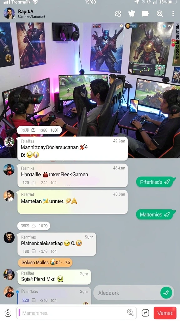 Pengalaman sosial yang mendalam dengan pemain lain.