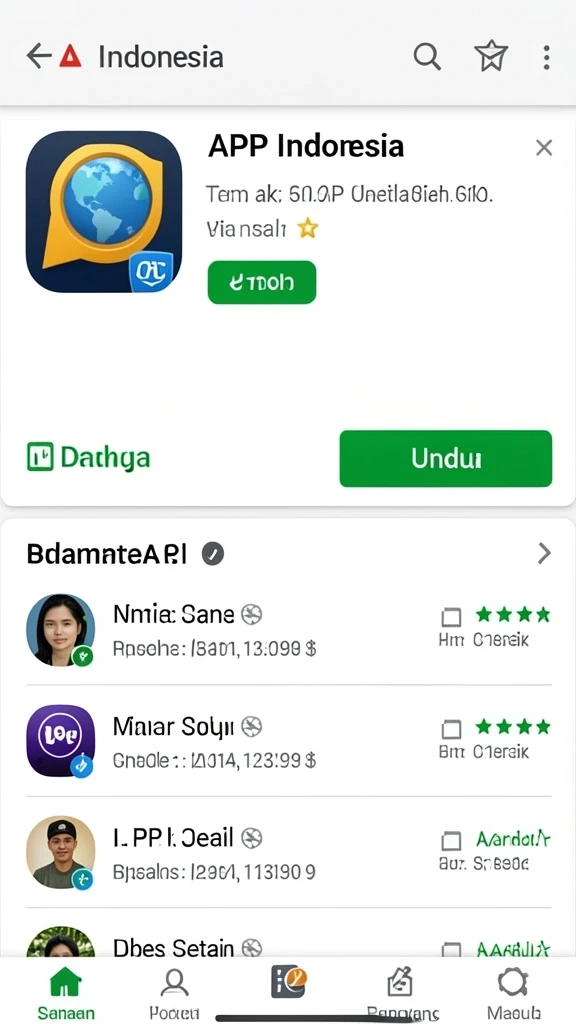 Tampilan antarmuka yang menarik dan user-friendly.