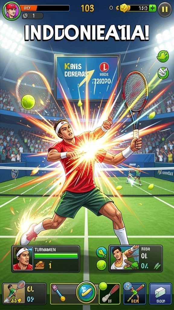 Visual dunia fantasi yang memukau dan menawan.