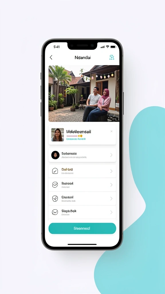 Tampilan antarmuka yang user-friendly.