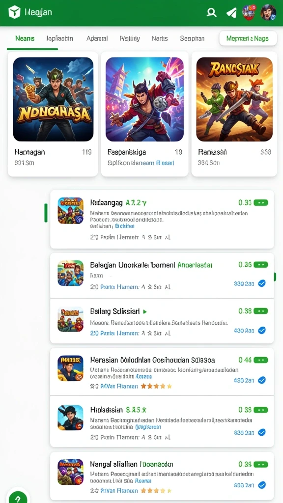 Koleksi item menarik yang dapat ditemukan di dalam permainan.