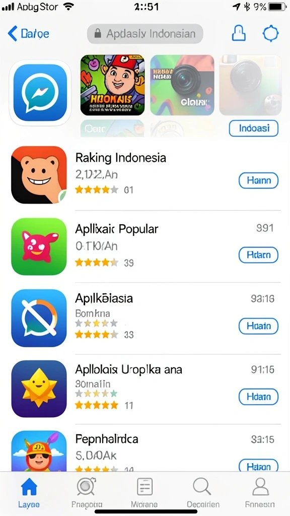 Antarmuka yang mudah digunakan untuk semua pemain.