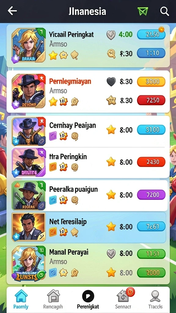 Screenshot menunjukkan mode permainan baru yang seru.