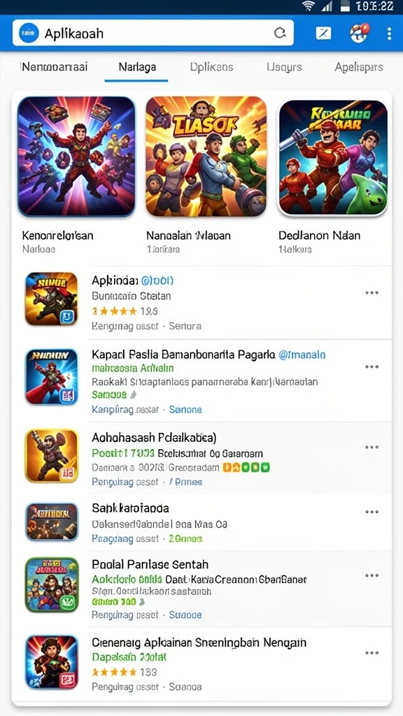 Tampilan antarmuka yang menarik dan intuitif.