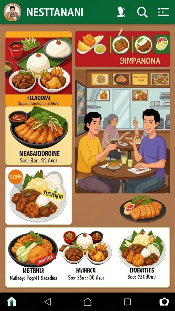 Fitur karakter unik yang menambah keseruan bermain.