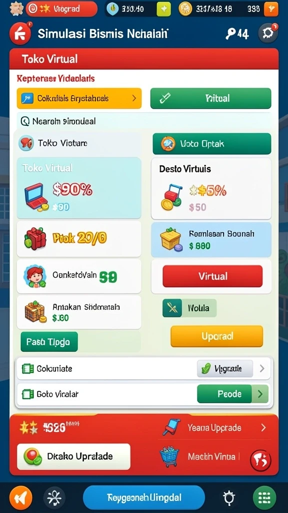 Tampilan antarmuka yang user-friendly.