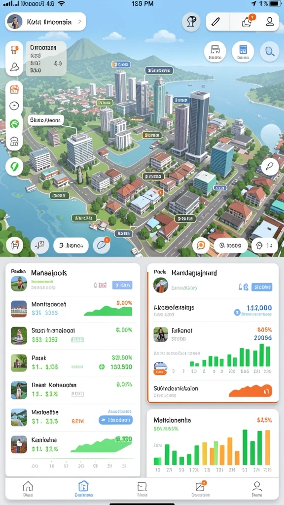 Fitur multiplayer yang memungkinkan bermain dengan teman.