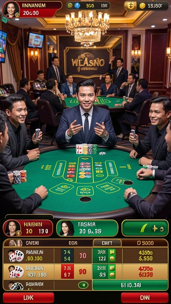 Karakter dengan beragam kostum unik.