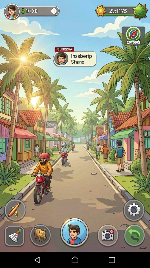 Screenshot dari misi menarik di dalam IN88.