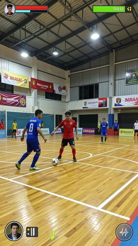 Grafis yang menawan dan penuh warna.