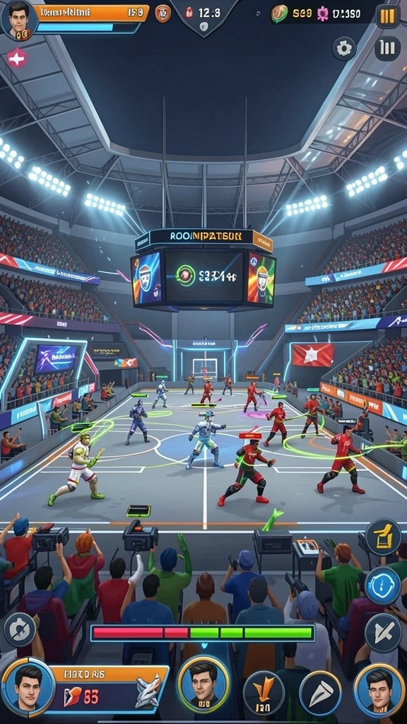 Pengalaman multiplayer yang seru dan kompetitif.