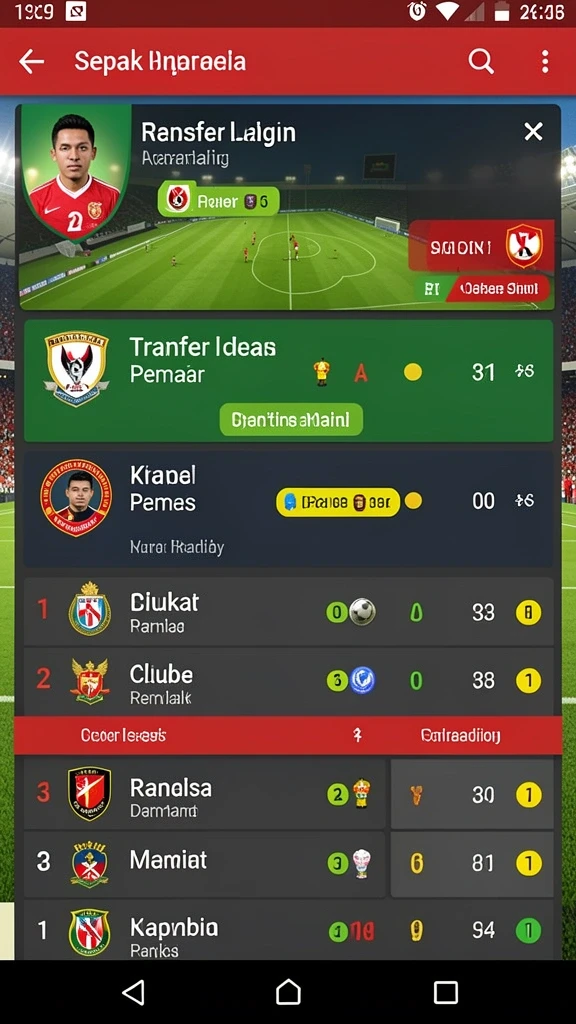 Banyak pilihan permainan taruhan yang tersedia.