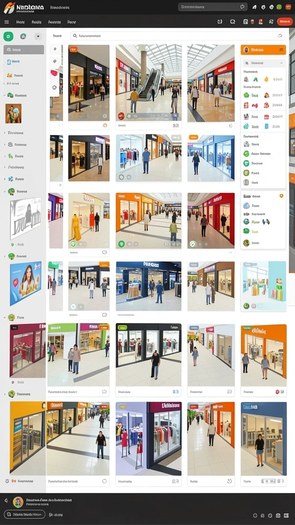 Tampilan antarmuka aplikasi yang menarik dan user-friendly.