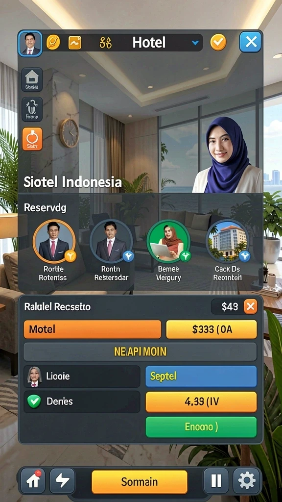 Tampilan awal yang menarik dan menggugah selera.