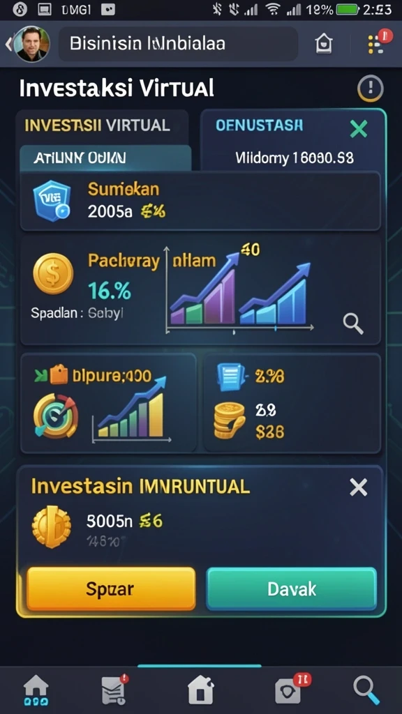 Fitur turnamen menambah keseruan permainan.