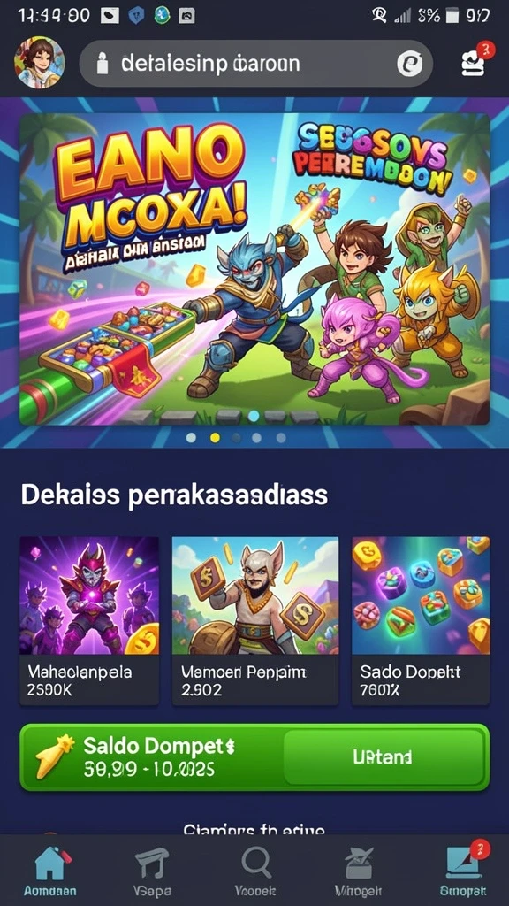 Beragam pilihan tema slot yang menarik.