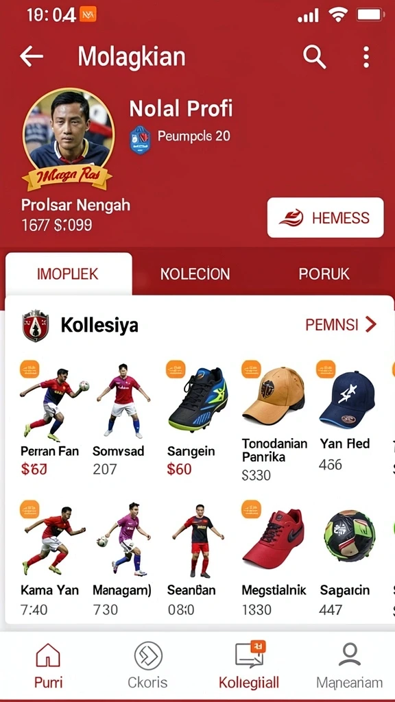 Tampilan antarmuka yang menarik dan mudah digunakan.