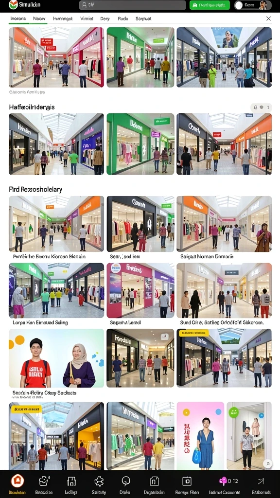 Tangkapan layar memperlihatkan grafik yang memukau dan detail lingkungan permainan.