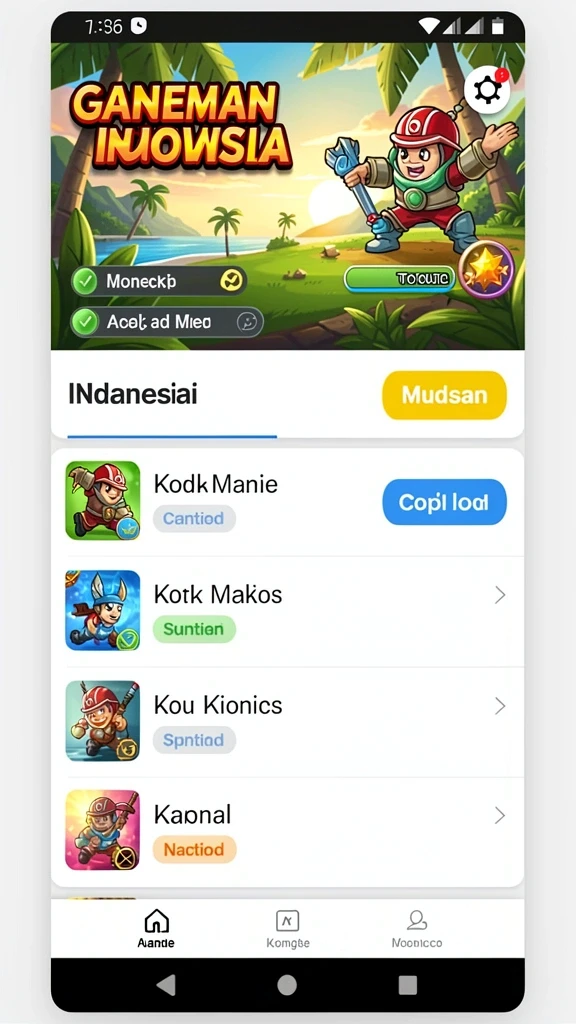 Berbagai pilihan permainan togel yang tersedia.