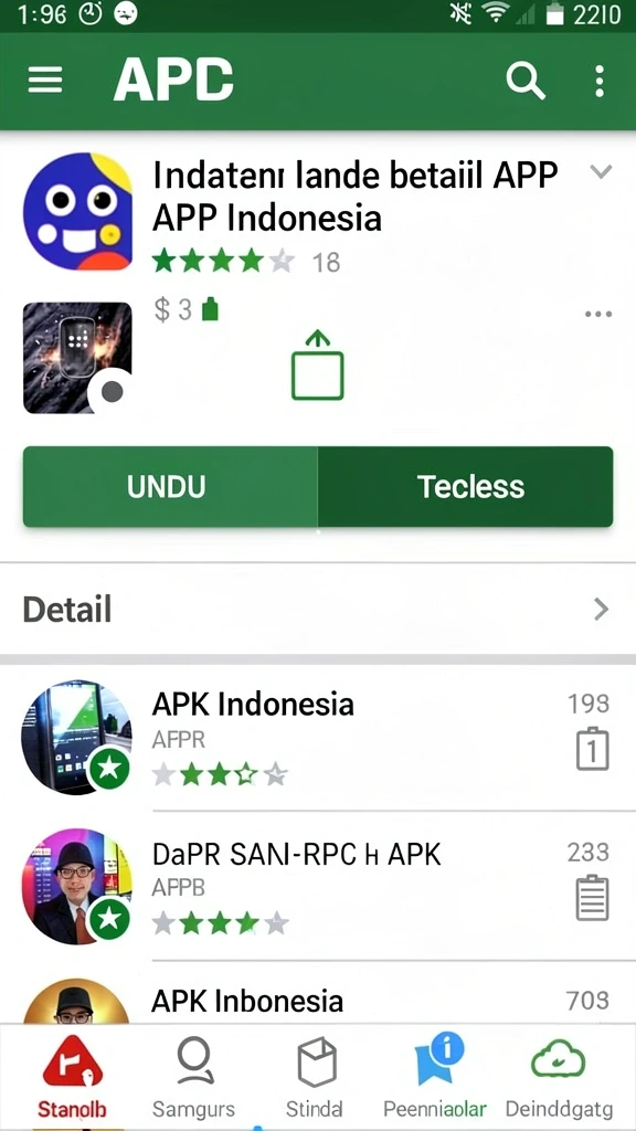 Tampilan antarmuka yang intuitif dan menarik.