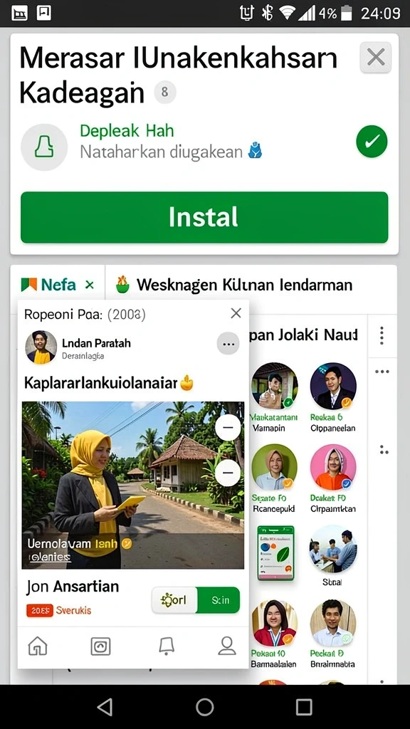 Tampilan menu utama ZK6 yang intuitif.